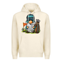 Tofu golf gnome Premium Hoodie - BarkalooDesign