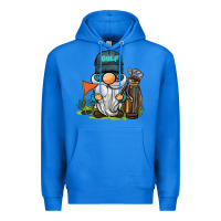 True Royal golf gnome Premium Hoodie - BarkalooDesign