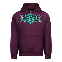 Mauve Wine western mom Urban Hoodie - RanaPortraitStore