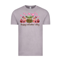 Happy Valentines Day Yoda Vintage Tee | Teevron
