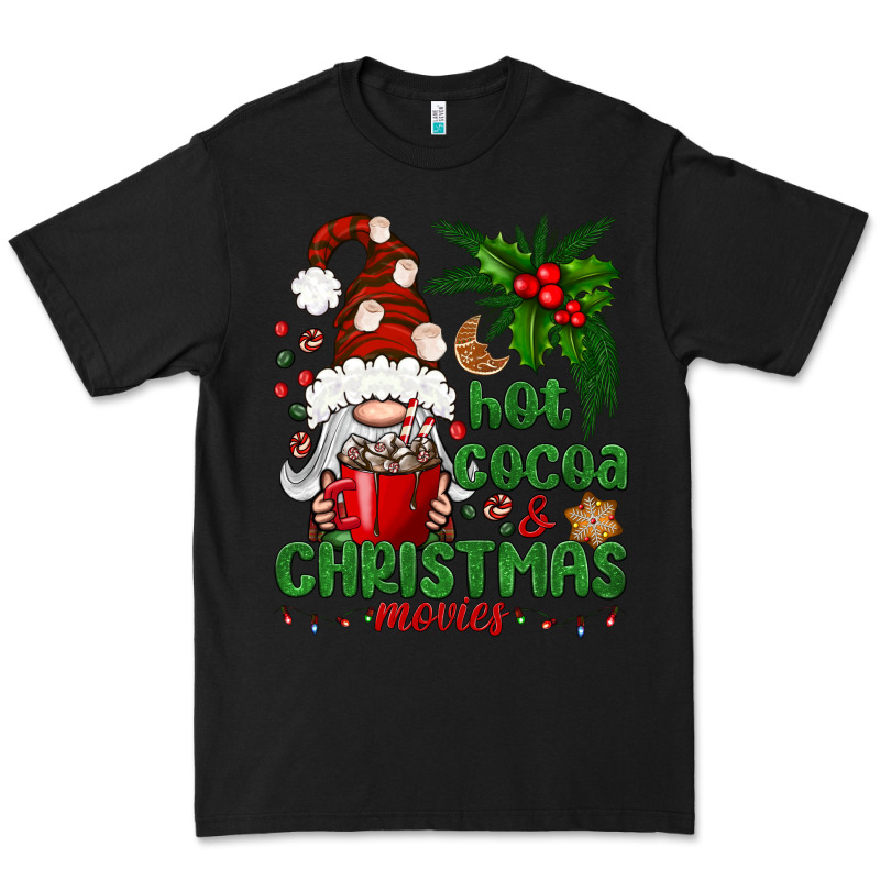 Hot Cocoa And Christmas Movie Premium Tee by BundleAndBundleShop | Teevron
