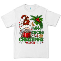 White Hot Cocoa And Christmas Movie Premium Tee - BundleAndBundleShop
