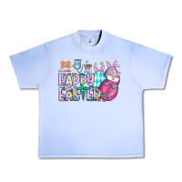 Grape Ice happy easter nurse Urban Heavy Tee - CowhideDigitalArt