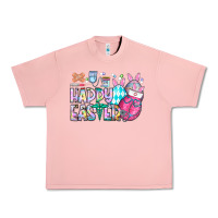 Salmon happy easter nurse Urban Heavy Tee - CowhideDigitalArt