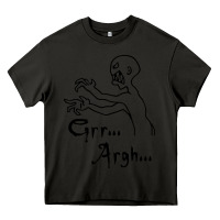 Asphalt grr argh Heavy Core Tee - baoMotion