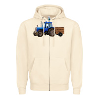Sandshell Farm Tractor Zipper Hoodie - RanaPortraitStore