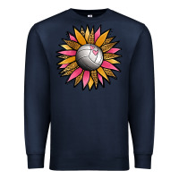 Navy Volleyball Sunflower Premium Sweatshirt - Jasminsmagicworld