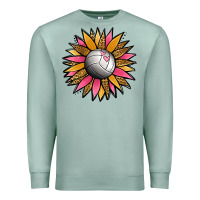 Seafoam Volleyball Sunflower Premium Sweatshirt - Jasminsmagicworld