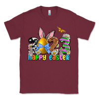 Burgundy Easter Day 2023 Happy Easter Classic Tee - OliviaCreatesArt