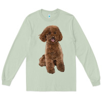 Matcha Poodles Dog lllustrations Long Sleeve Tee - LillyAllenDesigns