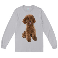 Moon Dust Poodles Dog lllustrations Long Sleeve Tee - LillyAllenDesigns