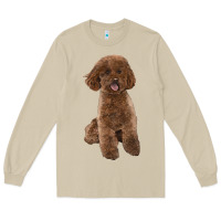 Mushroom Poodles Dog lllustrations Long Sleeve Tee - LillyAllenDesigns