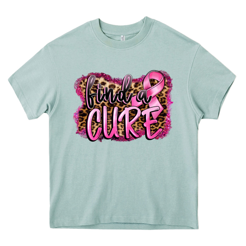 Find A Cure Heavy Core Tee by FaDigitalArtStudio | Teevron