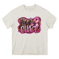 Cream find a cure Heavy Core Tee - FaDigitalArtStudio