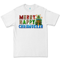 White merry happy chrismukkah Premium Tee - FaDigitalArtStudio