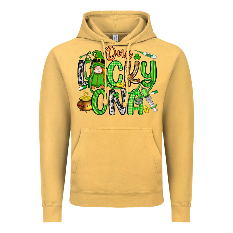 One Lucky Cna Vintage Hoodie by Artiststas | Teevron