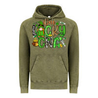 Vintage Olive one lucky cna Vintage Hoodie - Artiststas