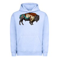 Pigment Grape Ice gemstone bison Urban Hoodie - RanaPortraitStore