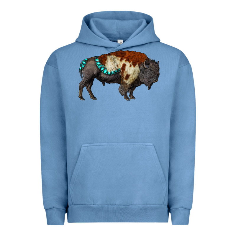 Gemstone Bison Urban Hoodie by RanaPortraitStore | Teevron
