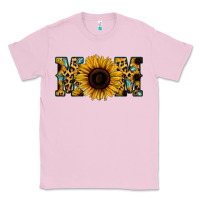 Bubblegum Pink Sunflower Leopard Mom Classic Tee - Jasminsmagicworld