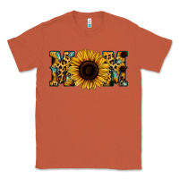 Copper Sunflower Leopard Mom Classic Tee - Jasminsmagicworld