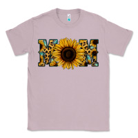 Lilac Sunflower Leopard Mom Classic Tee - Jasminsmagicworld