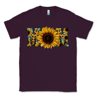 Plum Sunflower Leopard Mom Classic Tee - Jasminsmagicworld
