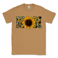 Toasted Coconut Sunflower Leopard Mom Classic Tee - Jasminsmagicworld
