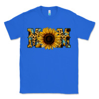 True Royal Sunflower Leopard Mom Classic Tee - Jasminsmagicworld