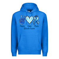 True Royal Peace Love Cure Stomach Cancer Premium Hoodie - Jasminsmagicworld