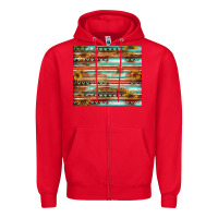 Red sunflower Zipper Hoodie - Jasminsmagicworld