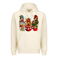 Tofu Christmas coffee gnome Premium Hoodie - BarkalooDesign