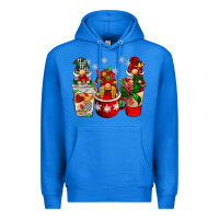 True Royal Christmas coffee gnome Premium Hoodie - BarkalooDesign