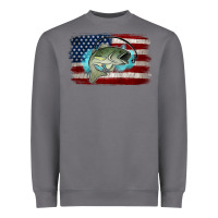 Storm American Flag Fish Heavyweight Sweatshirt - Jasminsmagicworld