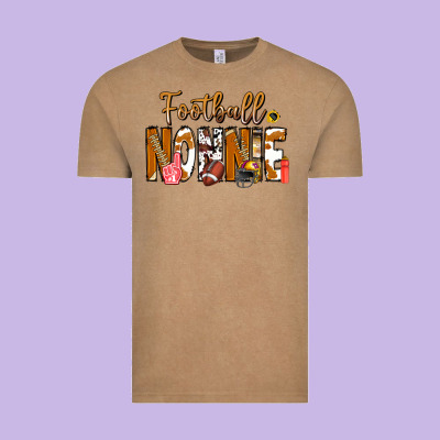 Football Nonnie Vintage Tee Designed By Cowhidedigitalart