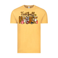 Vintage Mustard football NONNiE Vintage Tee - CowhideDigitalArt