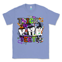 Colony Blue trick or teeth Classic Tee - BarkalooDesign