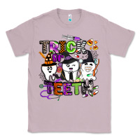 Lilac trick or teeth Classic Tee - BarkalooDesign