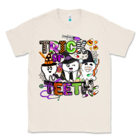 Natural trick or teeth Classic Tee - BarkalooDesign