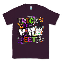 Plum trick or teeth Classic Tee - BarkalooDesign