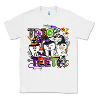 White trick or teeth Classic Tee - BarkalooDesign