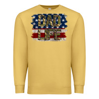 Antique Gold Dad Life Premium Sweatshirt - Jasminsmagicworld