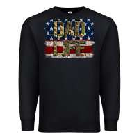 Black Dad Life Premium Sweatshirt - Jasminsmagicworld