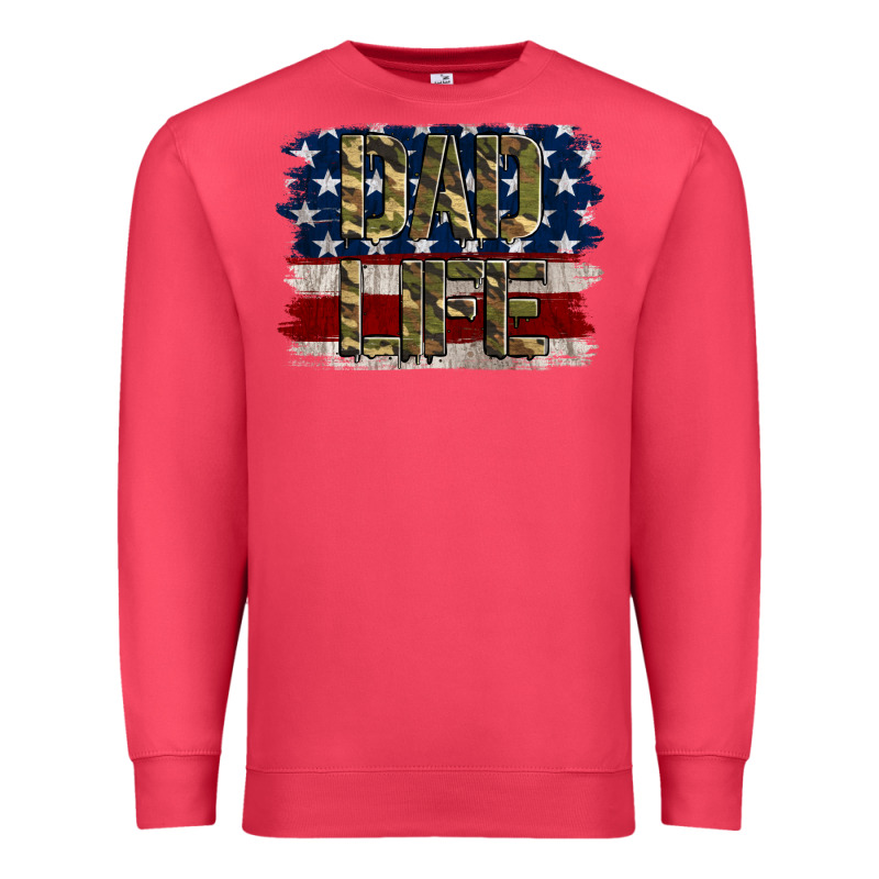 Dad Life Premium Sweatshirt by Jasminsmagicworld | Teevron