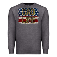 Charcoal Heather Dad Life Premium Sweatshirt - Jasminsmagicworld