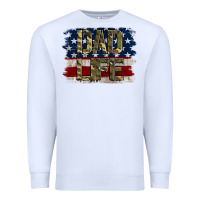 White Dad Life Premium Sweatshirt - Jasminsmagicworld