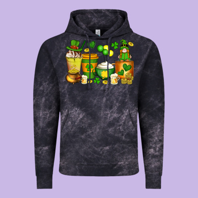 St Patrick's Day Coffee Cups With Gnome Vintage Hoodie Designed By Artiststas