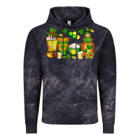 Cloud Black st patrick's day coffee cups with gnome Vintage Hoodie - Artiststas