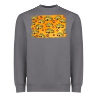 Storm School Bus Pattern Heavyweight Sweatshirt - Jasminsmagicworld