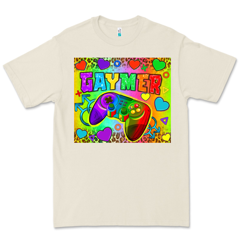 Lgbtq+ Gaymer With Hearts Tumbler Premium Tee by BundleAndBundleShop | Teevron